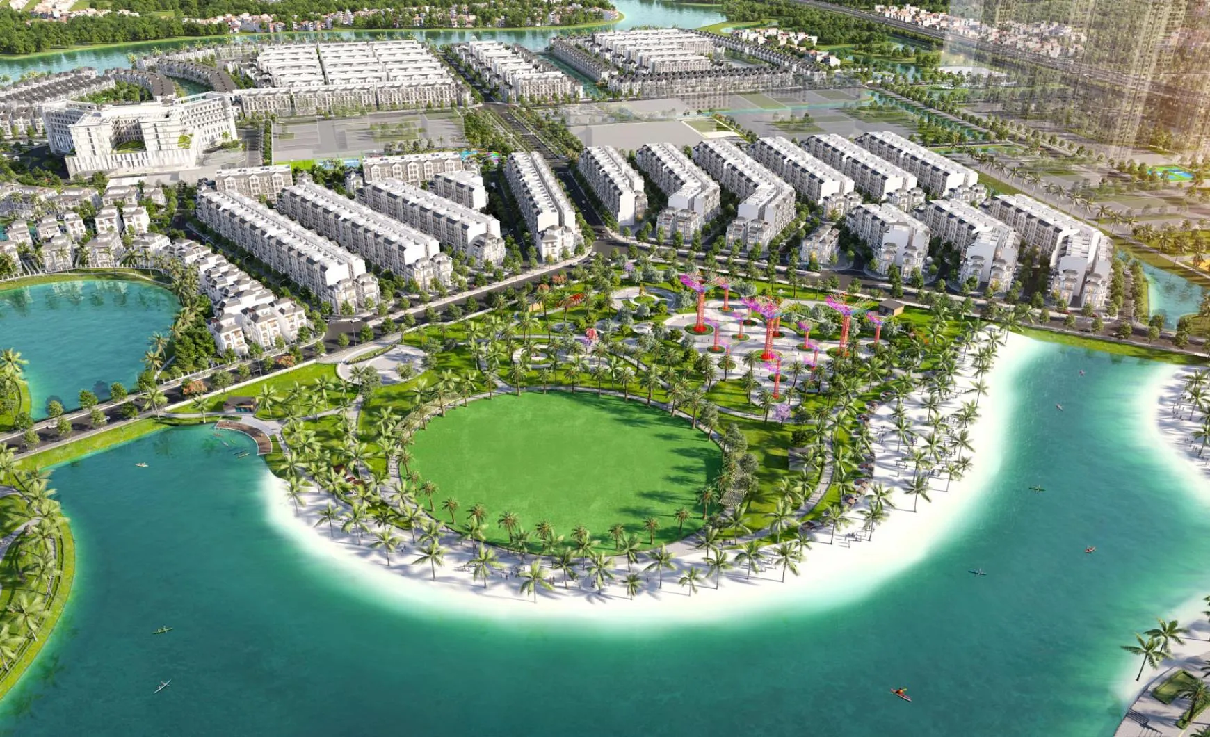 Quảng trường Grand Park The Manhattan Vinhomes – trung tâm cộng đồng đẳng cấp TP.HCM