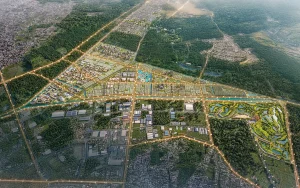 Phối cảnh tổng thể dự án Vinhomes Saigon Park Hóc Môn