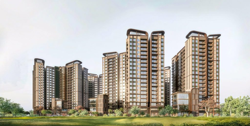 Tổng quan tổ hợp căn hộ Norton Park mặt tiền Quốc lộ 13, Thuận An, Bình Dương