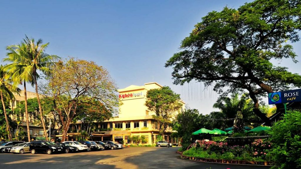 Khách sạn Kỳ Hòa hiện hữu tại 238 đường 3 Tháng 2, phường Hòa Hưng, nơi đề xuất quy hoạch Vinhomes Kỳ Hòa